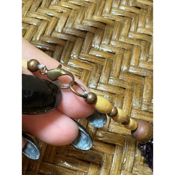 Marks And Spencer Beaded Statement Necklace Braided - Picture 6 of 9